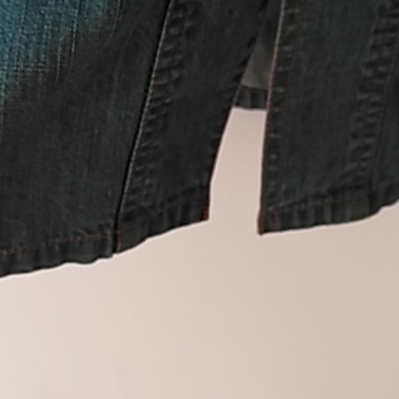 Denim front button skirt NWOT size m - Picture 5 of 8